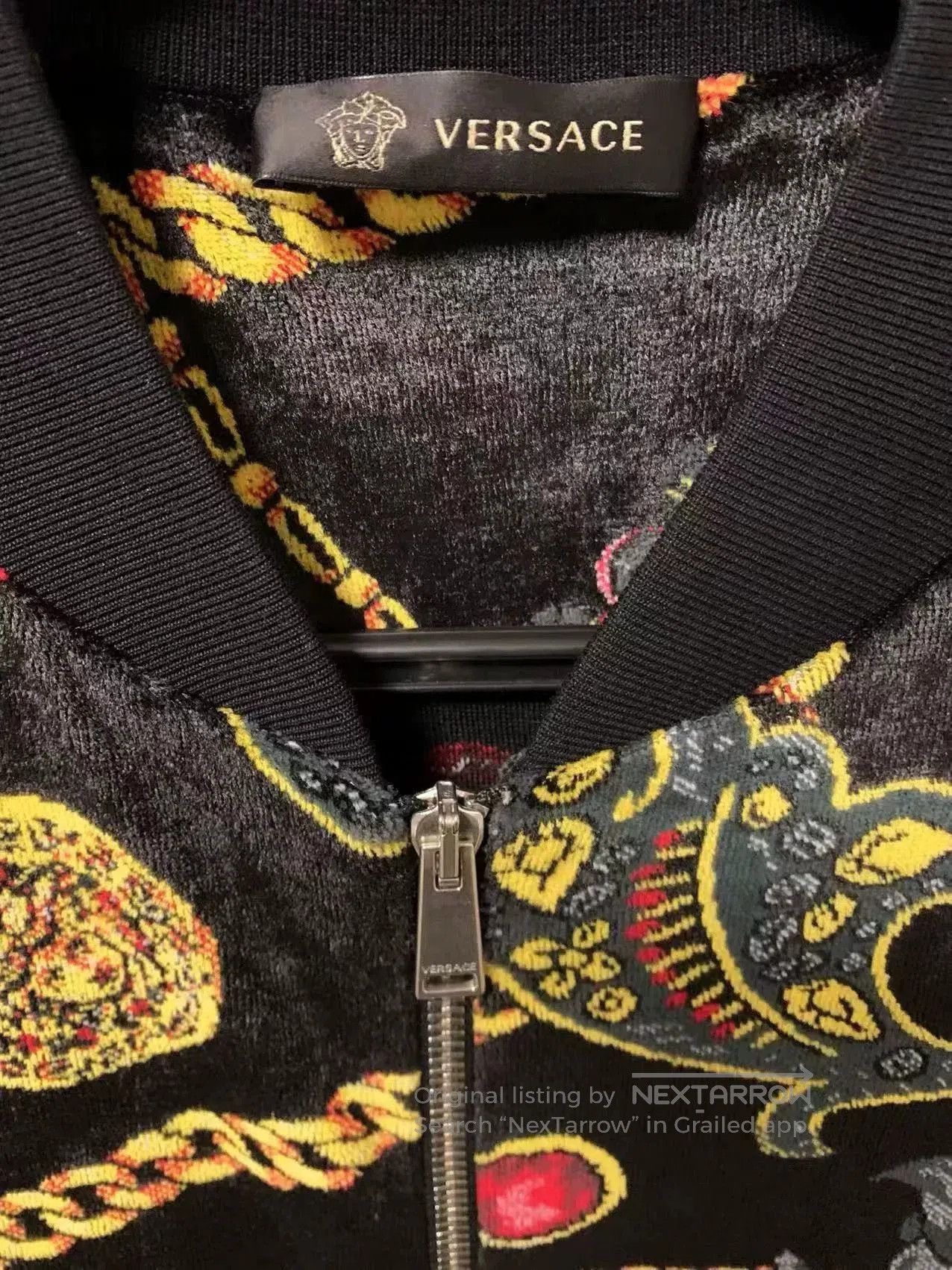 Versace Versace Men's Velvet Jacket. Size US M / EU 48-50 / 2 - 3 Thumbnail