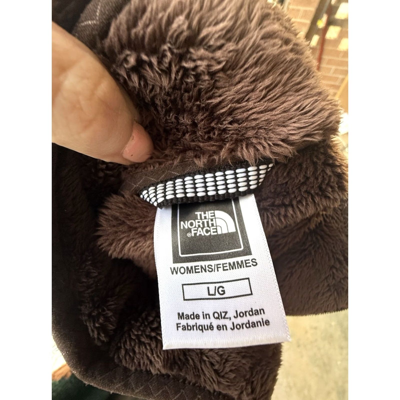 The North Face The North Face Womens Large Brown Fleece Pullover 1/4 Zip Jacket Size L / US 10 / IT 46 - 5 Thumbnail