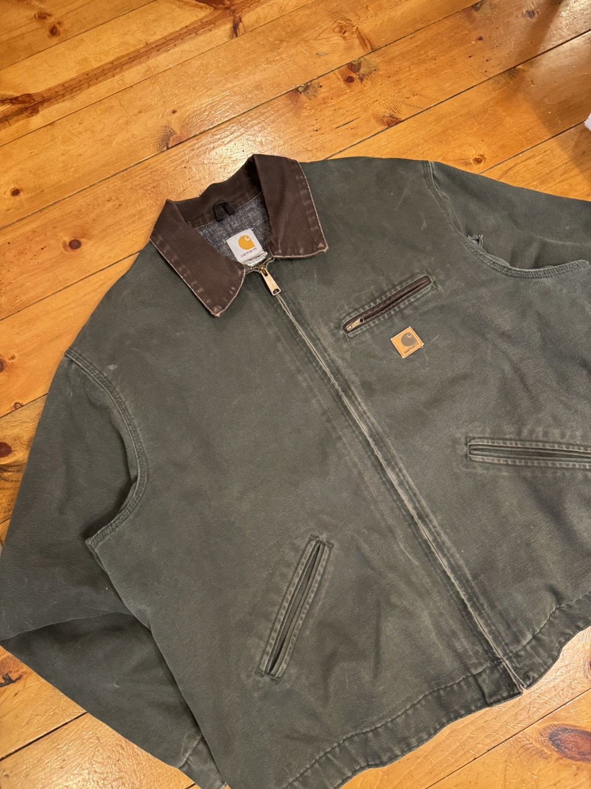 Carhartt Vintage Y2k ‘06 Carhartt J97 MOS Detroit Jacket. XXL Tall Size US XXL / EU 58 / 5 - 3 Thumbnail