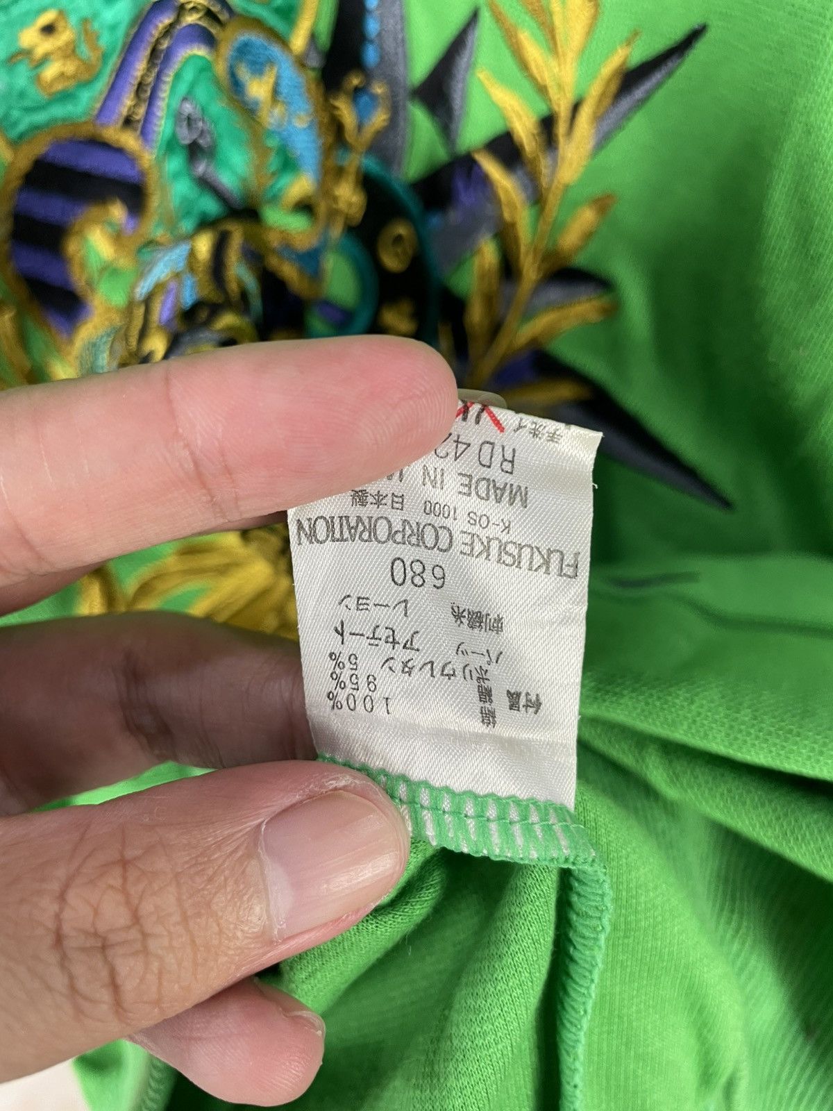 Lancel × Vintage Vintage Lancel Embroidered Shirt Size US L / EU 52-54 / 3 - 6 Thumbnail