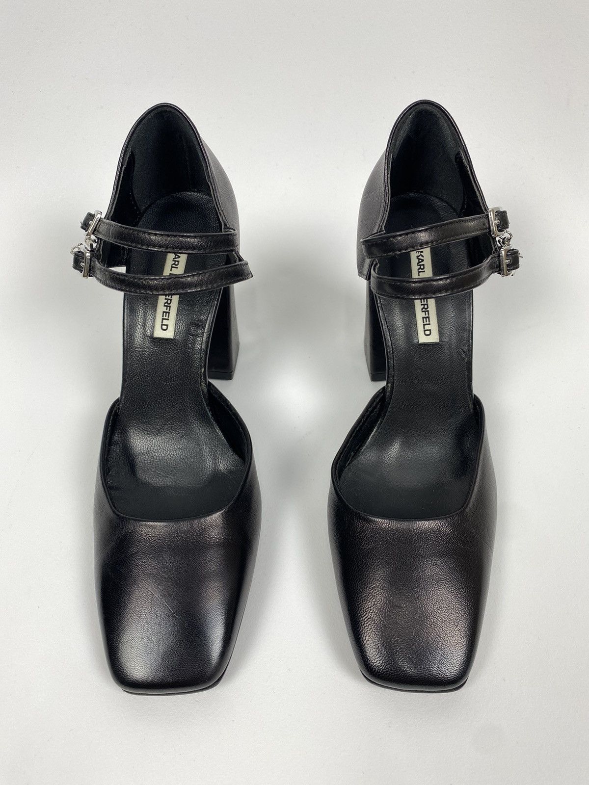 Karl Lagerfeld Karl Lagerfeld Pyramide Two Strap Pumps size 36 Size US 6 / IT 36 - 2 Thumbnail