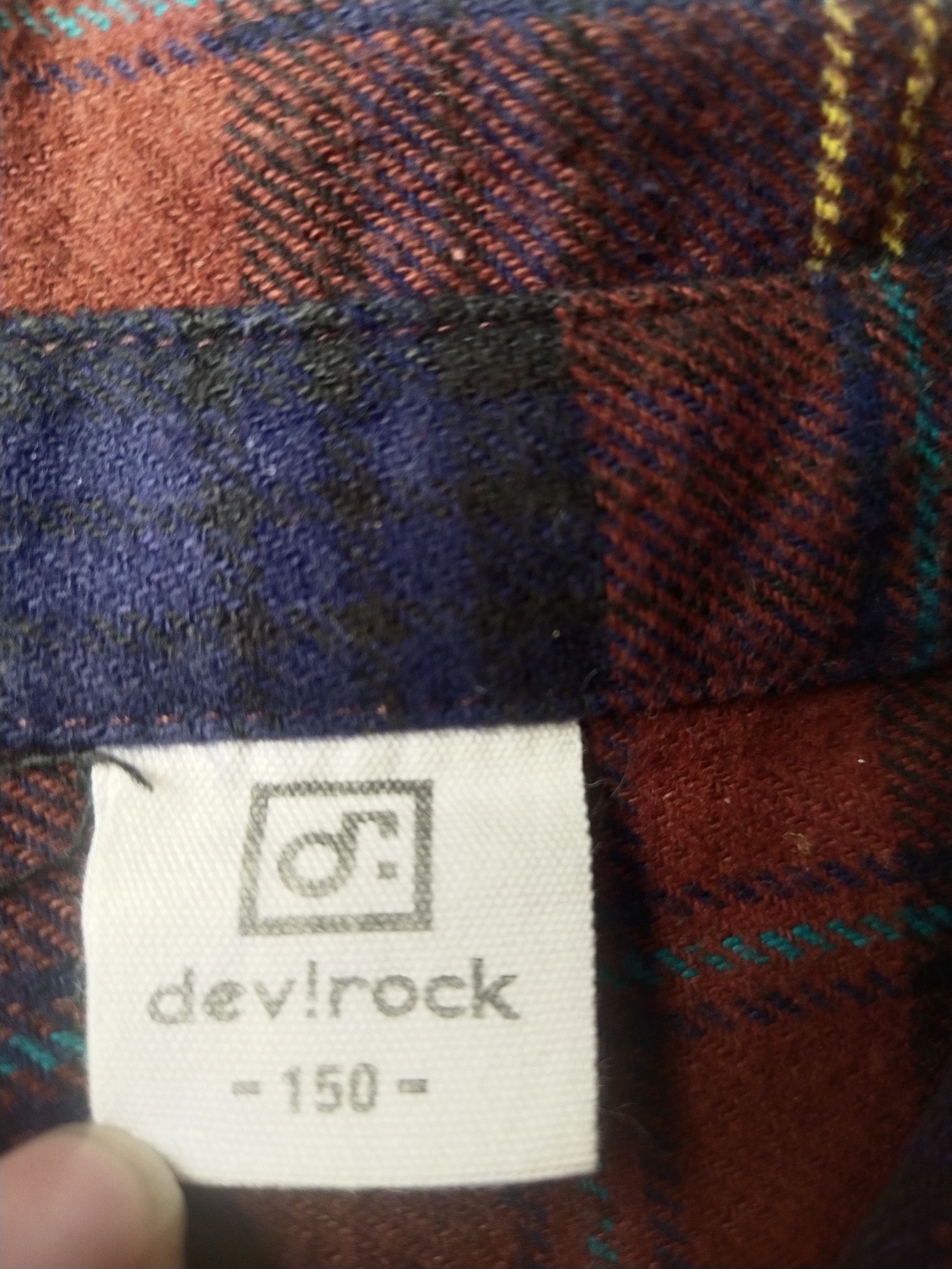 Hysteric Glamour Devirock Long Plaid Flannel Shirt Grunge Japan Size XS / US 0-2 / IT 36-38 - 5 Thumbnail
