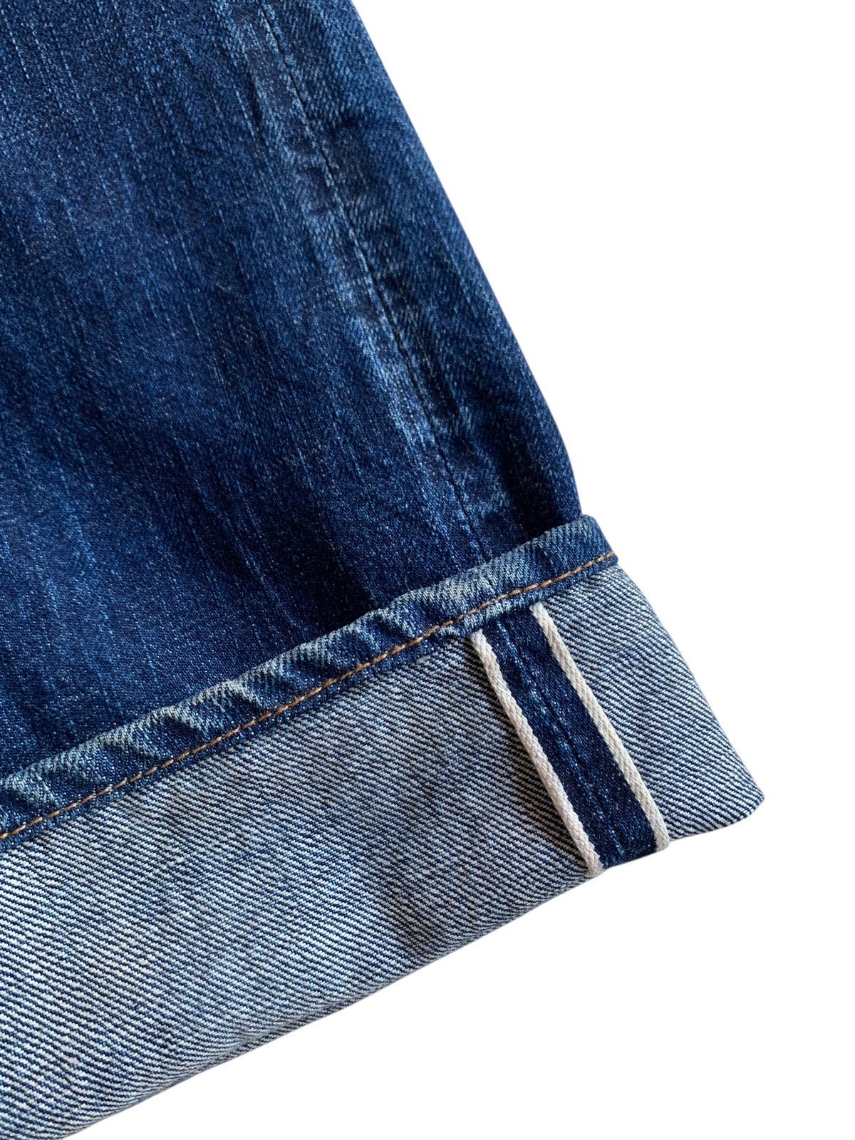 Kapital FULL COUNT X BARNEYS NEWYORK SELVEDGE BUTTON FLY DENIM Size US 32 / EU 48 - 6 Thumbnail
