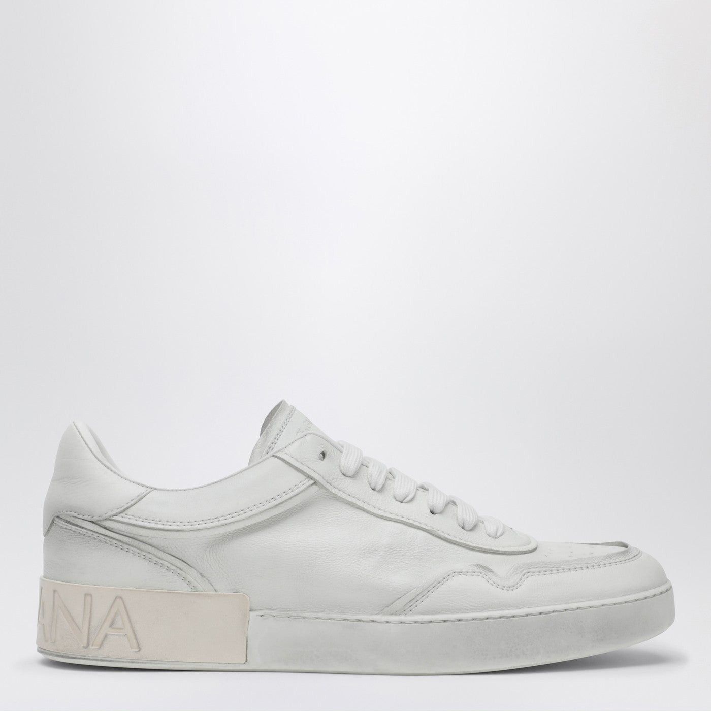 Dolce & Gabbana Dolce&Gabbana Vintage White Portofino Sneakers Size US 7.5 / EU 40-41 - 1 Thumbnail
