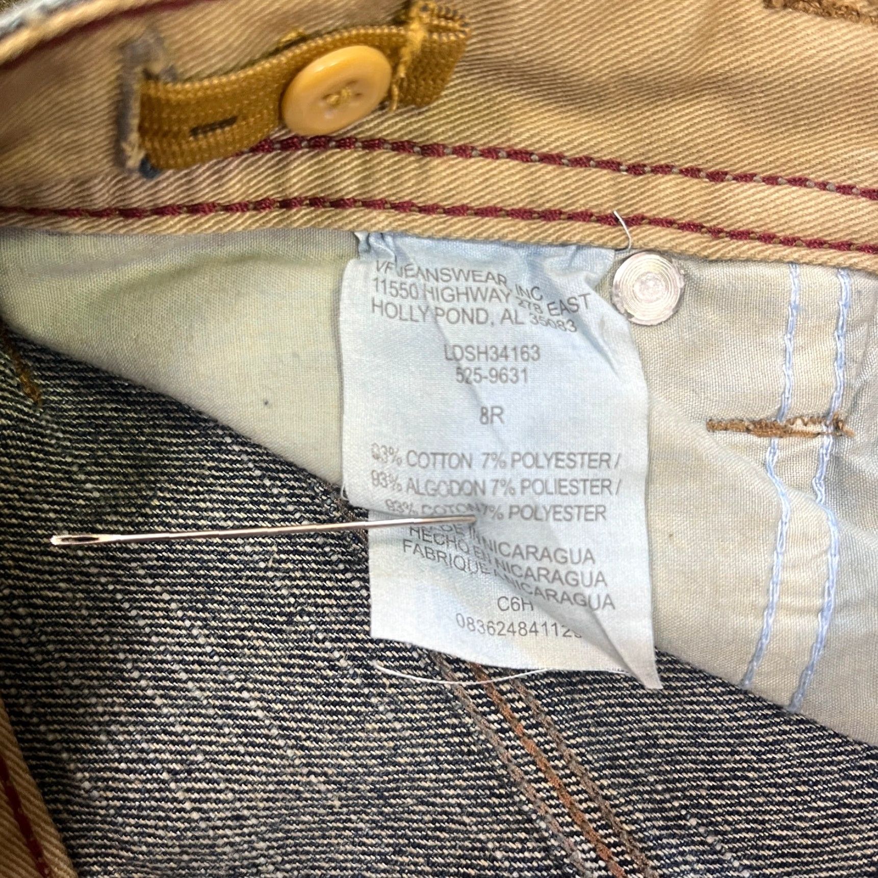 Lee VINTAGE Lee Jeans Women 8 Regular Blue Carpenter Denim Baggy 90s Show/Workwear Womens Size 30" / US 8 / IT 44 - 8 Thumbnail
