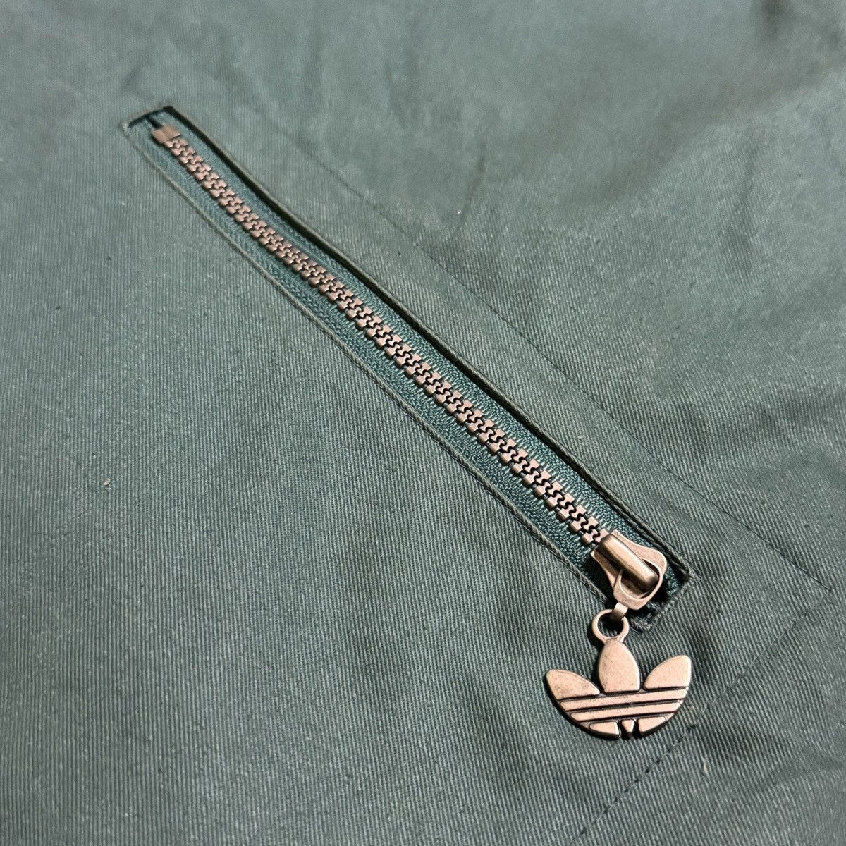 Adidas Vintage Adidas Trefoils Long Jacket Flexible Hoodie Size US M / EU 48-50 / 2 - 9 Thumbnail