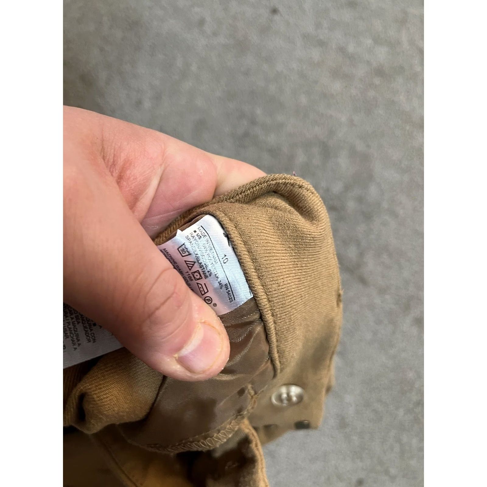 Old Navy Old Navy Harper Dress Pants Womens 10 Brown Mid Rise Straight Stretch Career Dress Pants Women Brown 10 Regular Straight Size 32" / US 10 / IT 46 - 6 Thumbnail