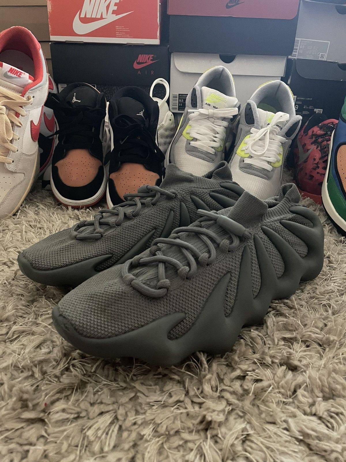 Yeezy Yeezy 450 Stone Marine Size US 11 / EU 44 - 1 Thumbnail