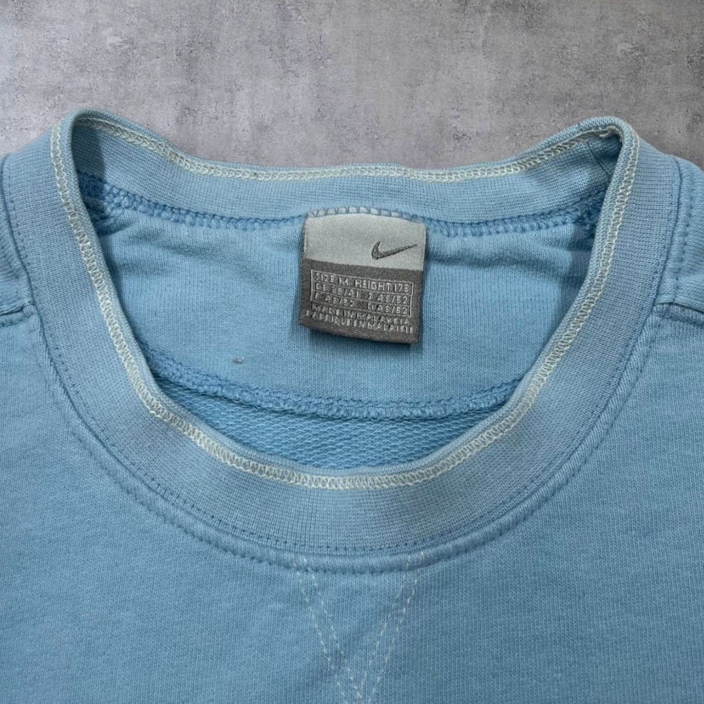 Nike Nike Air Embroidered Logo Raglan Crewneck Sweatshirt Medium Mens Blue 00s Lettering Spellout Size US M / EU 48-50 / 2 - 3 Thumbnail