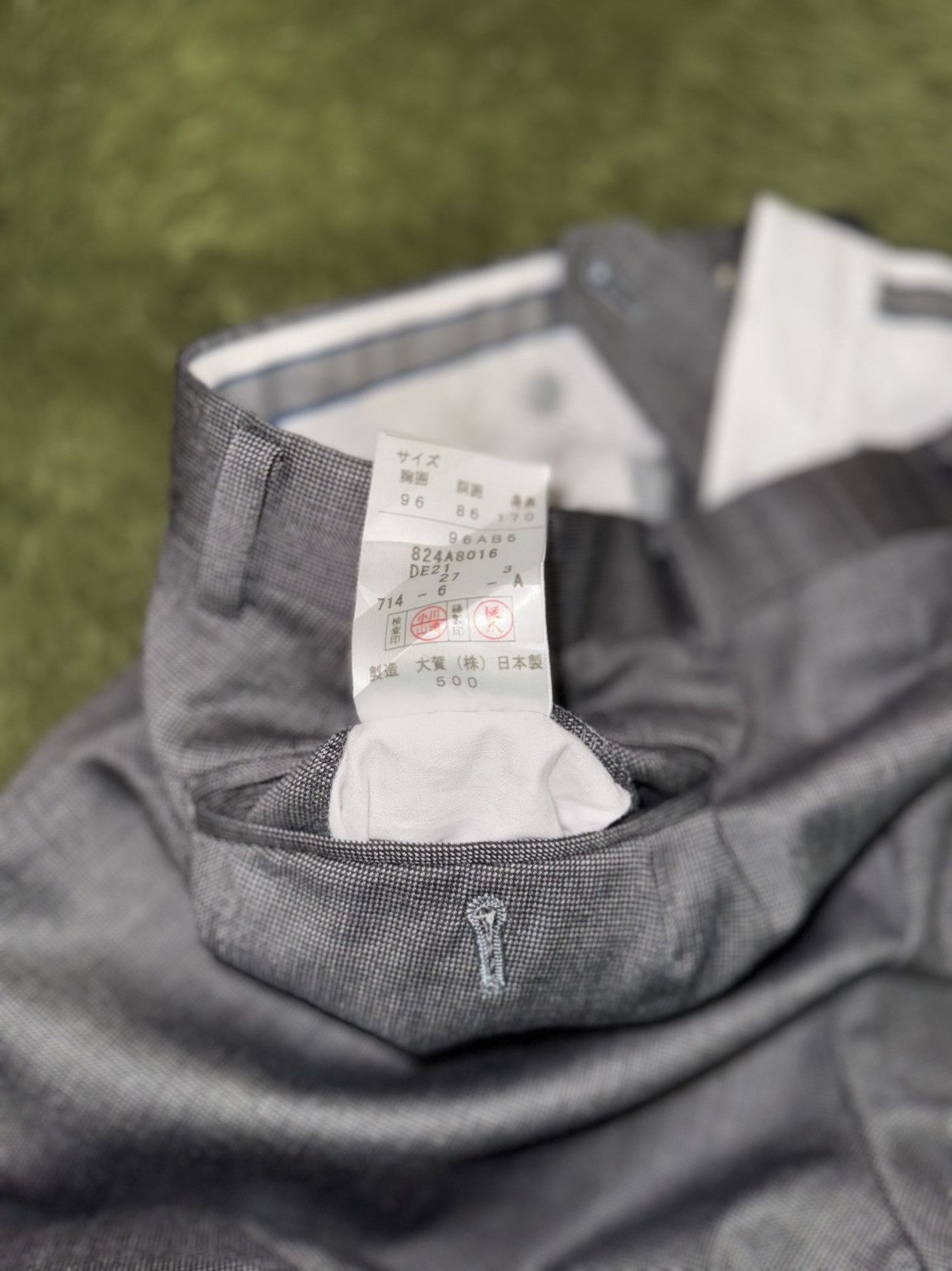 Ermenegildo Zegna Ermenegildo Zegna Fabric Tailor-Made Trousers MADE IN JAPAN Size 42R - 12 Thumbnail