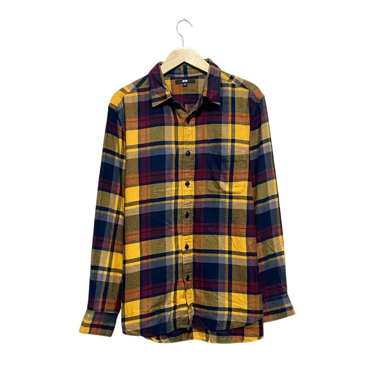 Flannel × Japanese Brand × Uniqlo Uniqlo Checker Flannel Size US L / EU 52-54 / 3 - 1 Thumbnail