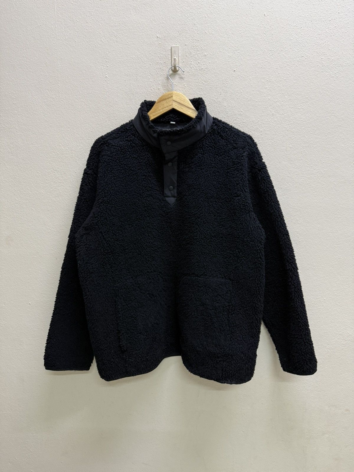 Uniqlo × White Mountaineering White Mountaineering Uniqlo Fleece Sherpa Pullover Sweater Size US L / EU 52-54 / 3 - 15 Thumbnail