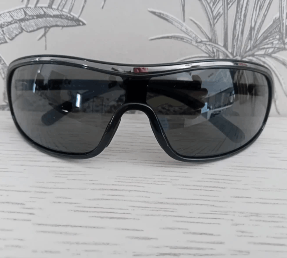 Prada PRADA Sunglasses Wrap Shield Mask Symbole Sport Red Tab Size ONE SIZE - 1 Thumbnail