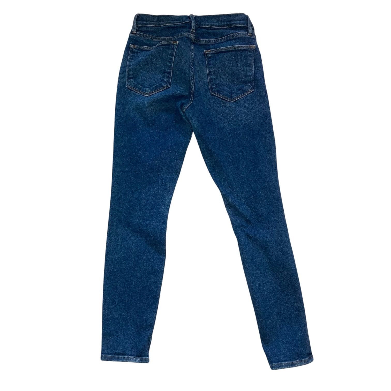 Frame Frame Le High Skinny Jean in Medium Wash Clipper Street - 28 Size 28" / US 6 / IT 42 - 8 Thumbnail