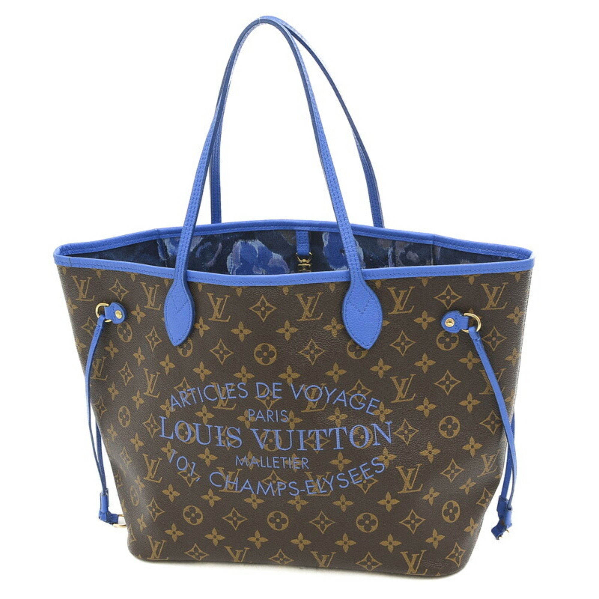 LOUIS VUITTON Monogram Giant Neverfull MM Visor Pool Tote Bag M45680 Pink  Ladies