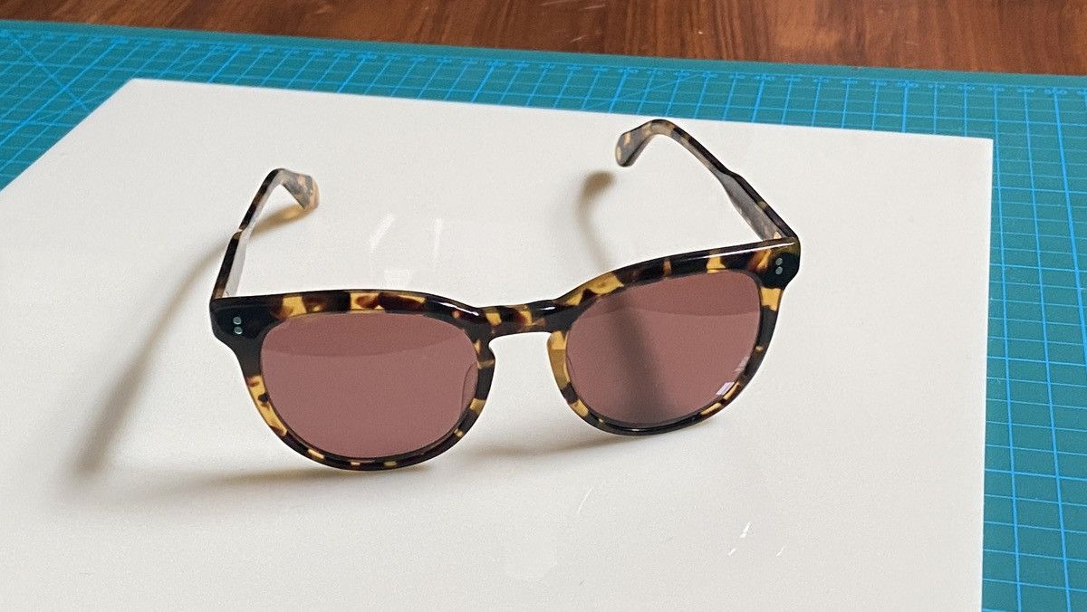 Garrett Leight Garrett Leight Granada Tortoise 48 22 Size 46 - 21 Thumbnail