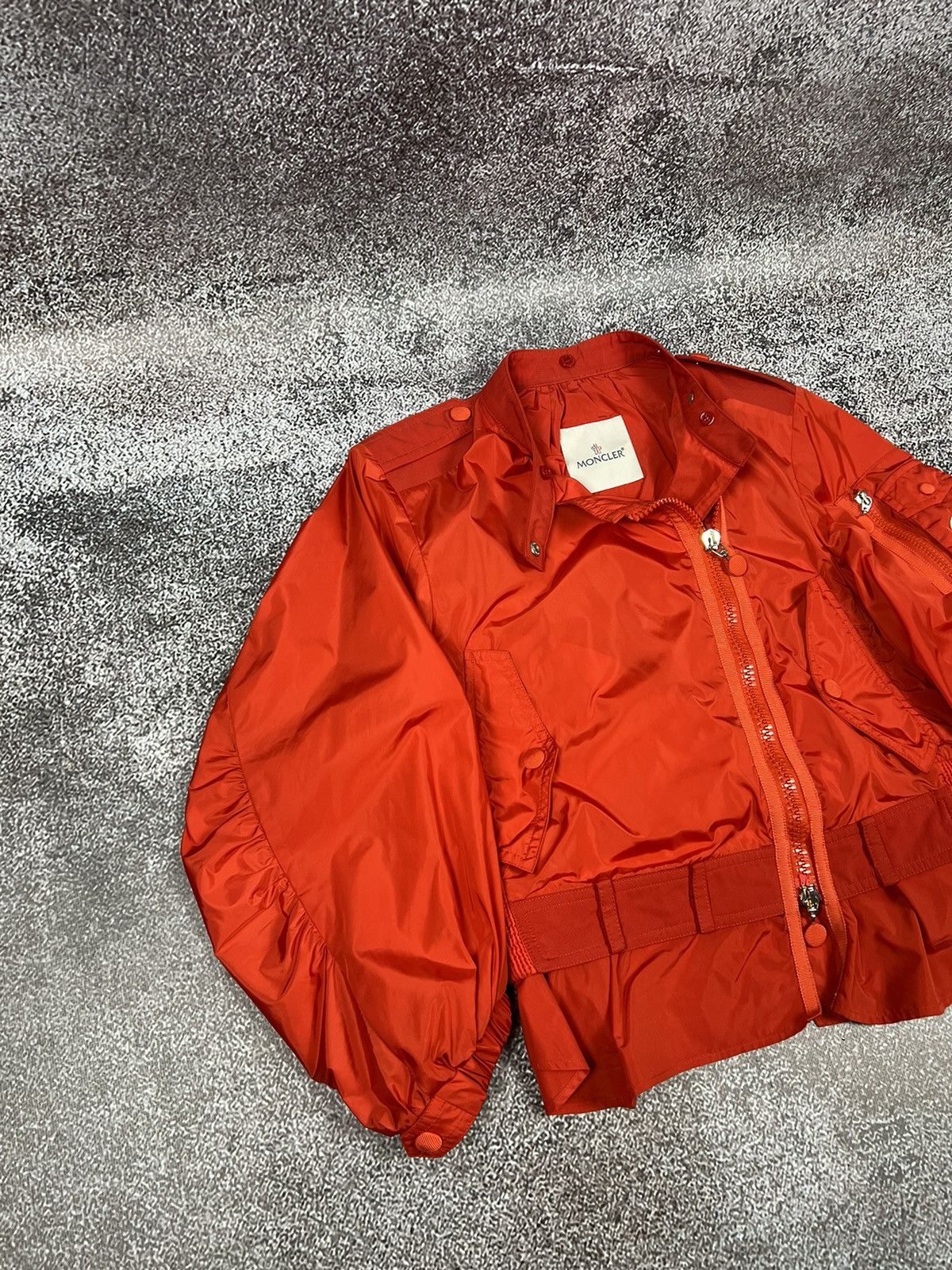 Moncler Sample‼️ new Moncler Gerbera asymetric bomber jacket Size M / US 6-8 / IT 42-44 - 2 Thumbnail