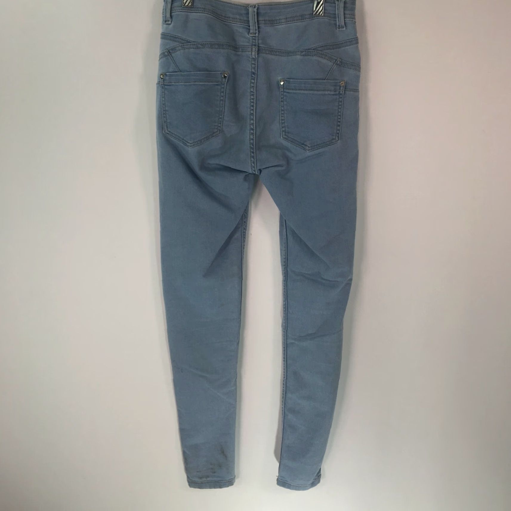 Denime DJ & Casual Jeans Womens Skinny Blue Denim Size 28 Stretch Zipper Closure Regular Rise 30 Inseam Size 28" / US 6 / IT 42 - 2 Thumbnail