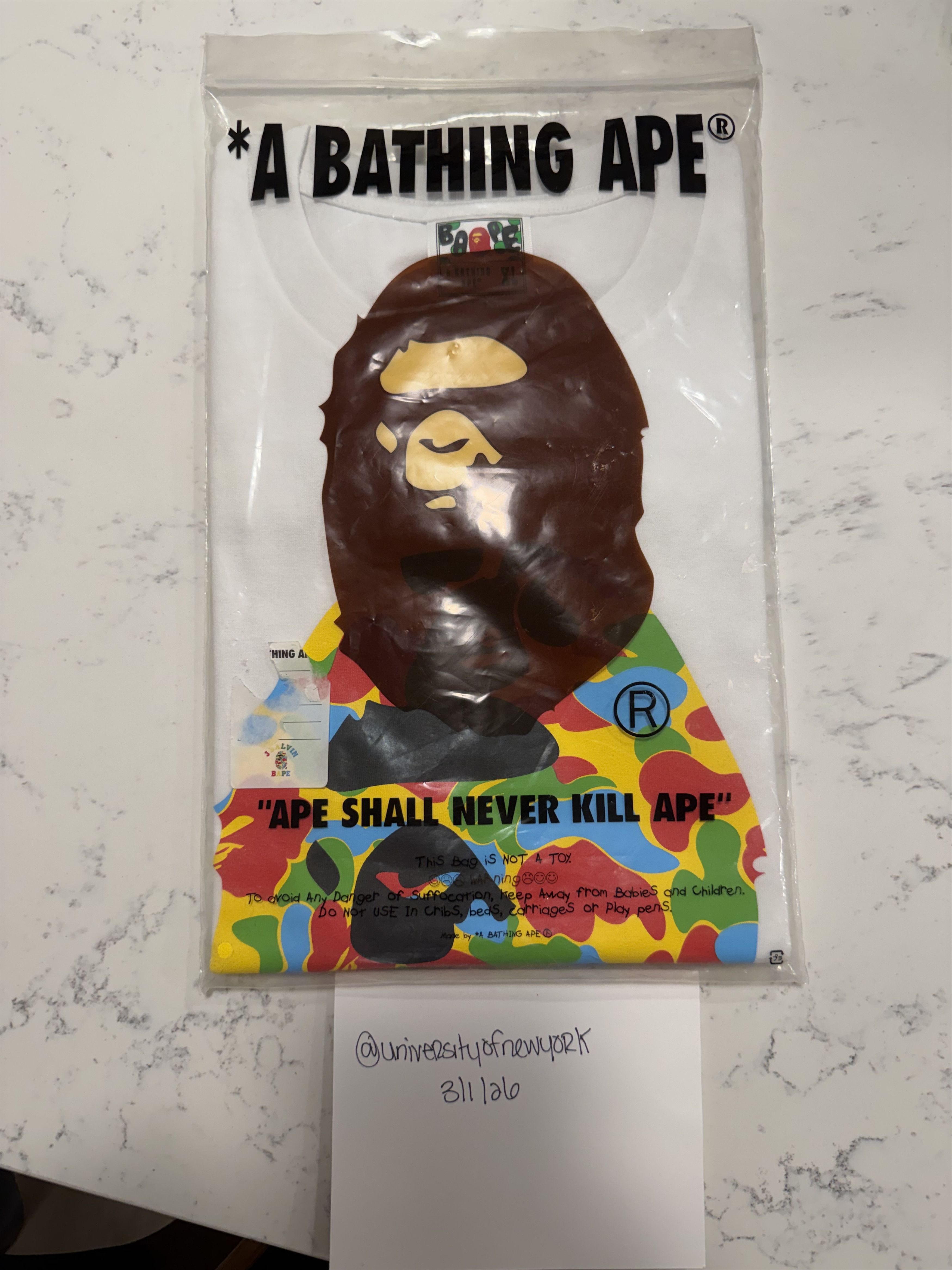 Bape BAPE x J Balvin FW19 Tee Size US XL / EU 56 / 4 - 3 Thumbnail
