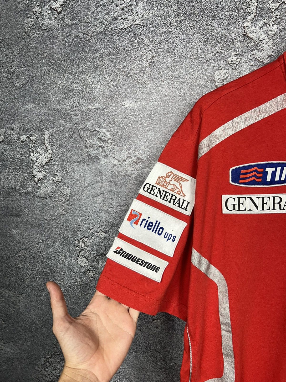 Puma Vintage Puma x Ducati Racing Polo T-shirt Jersey Size XXL Size US XXL / EU 58 / 5 - 3 Thumbnail
