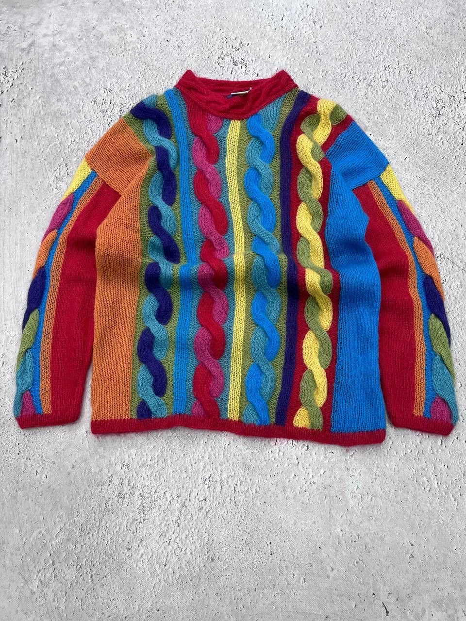 COOGI Men's Vintage 90's shops Knit Sweater Jacket