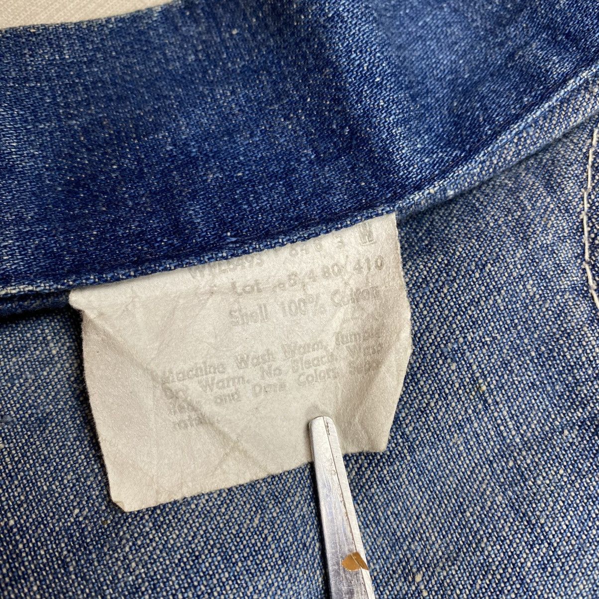 Vintage Vintage 70s American Sanforized Coverall Denim Chore Jacket Size US M / EU 48-50 / 2 - 12 Thumbnail