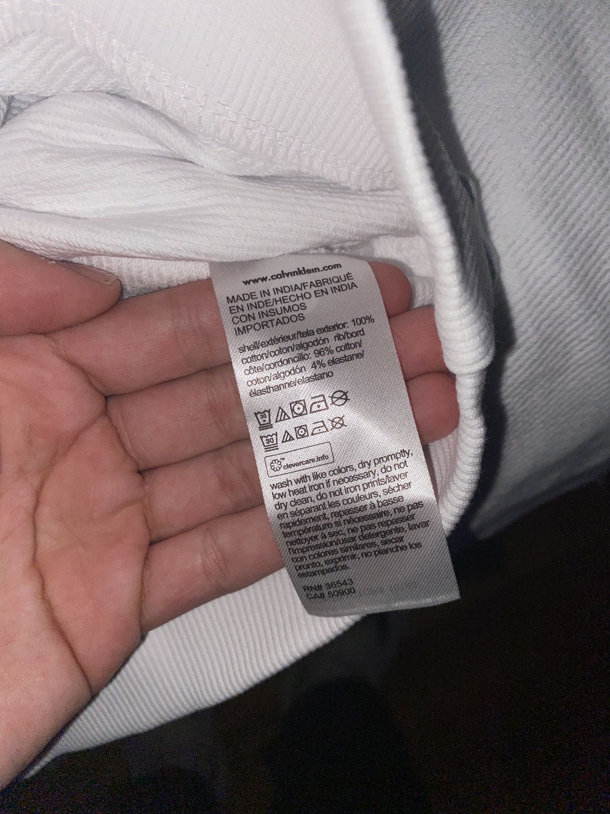 Calvin Klein White Calvin Klein long sleeve Size US M / EU 48-50 / 2 - 5 Thumbnail