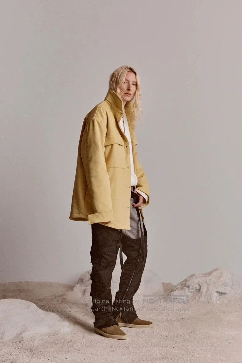 Fear of God Fear of God 6th Yellow Suede Shirt Jacket. Size US XL / EU 56 / 4 - 2 Thumbnail
