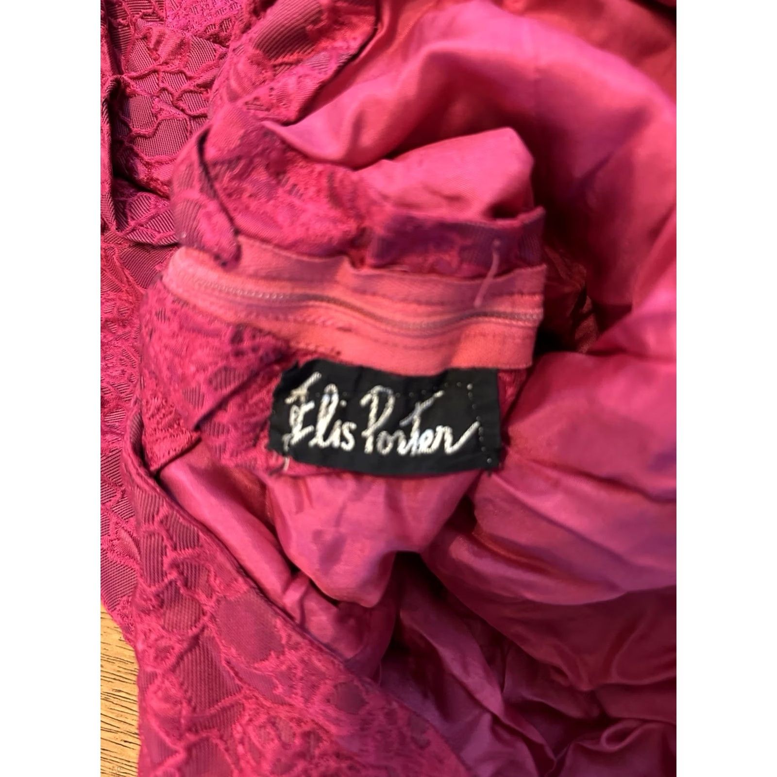 Pinko VINTAGE Elis Porter Pink Dress 60s 70s Talon See Measurements S/M Size 4XL / US 24-26 - 5 Thumbnail
