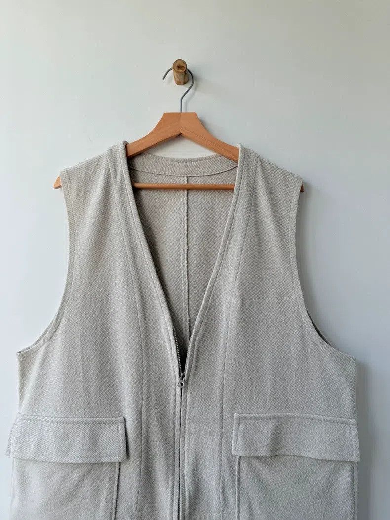 Yohji Yamamoto Yohji Yamamoto size os 12AW Show Chain Front Vest Size US M / EU 48-50 / 2 - 2 Thumbnail