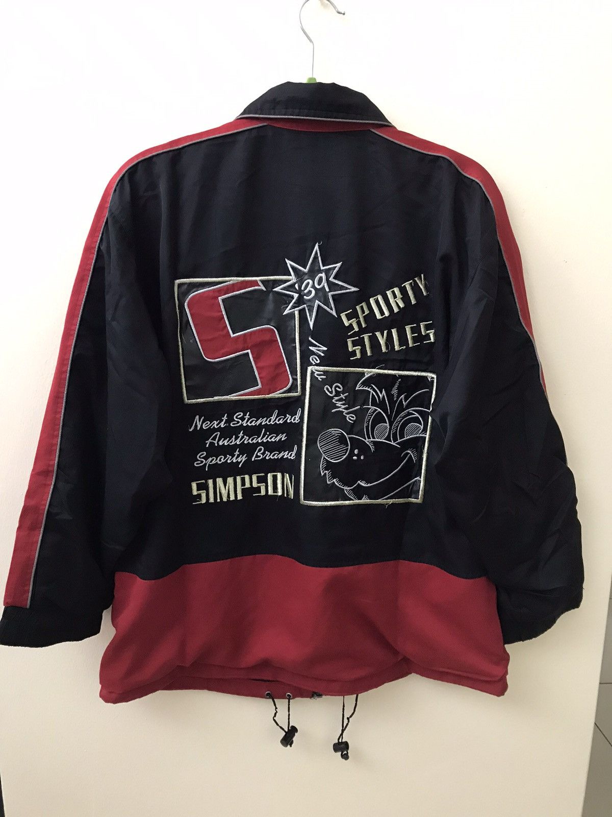 Vintage Vintage 🔥 Simpson Motorsports Jacket Size US L / EU 52-54 / 3 - 2 Thumbnail