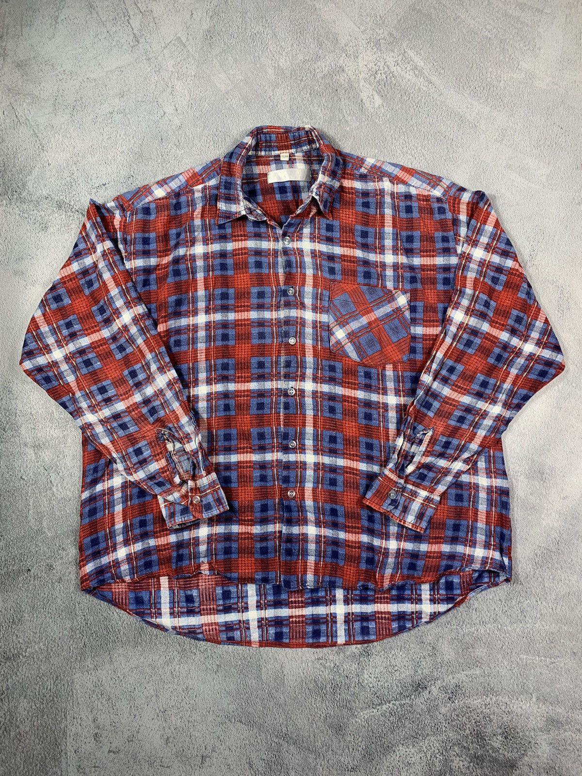 Flannel × Vintage Vintage Y2K Flannel long sleeve button ups workwear size XL Size US XL / EU 56 / 4 - 1 Thumbnail