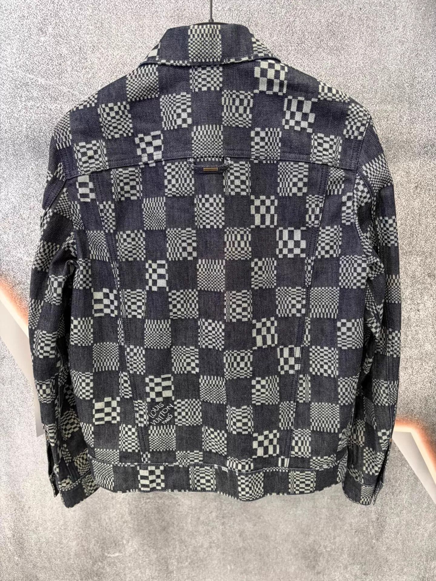 Louis Vuitton Multi Checkered Denim Jacket Size S Size US S / EU 44-46 / 1 - 2 Thumbnail