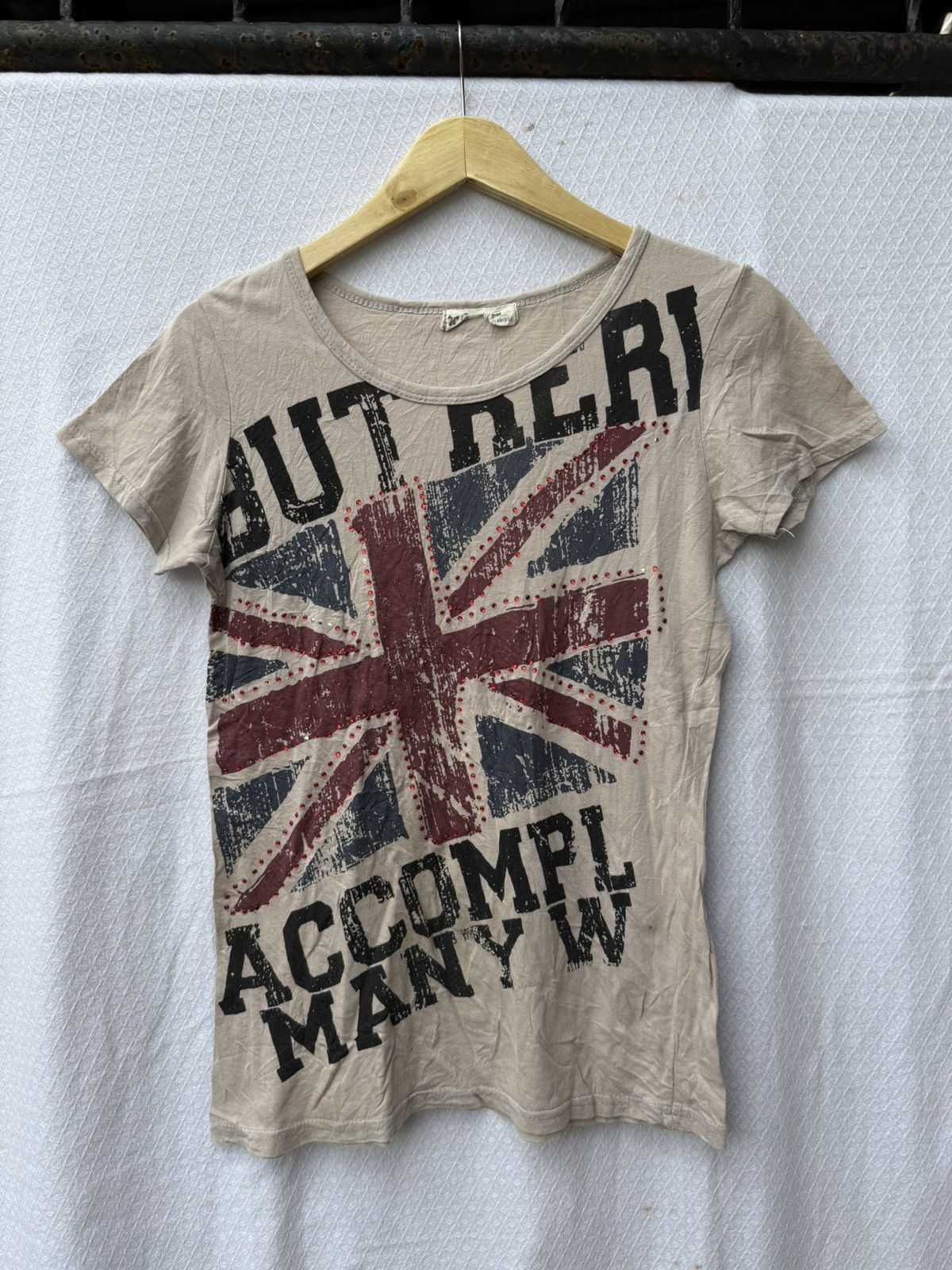 Japanese Brand Flag union jack poem tee Size US S / EU 44-46 / 1 - 1 Thumbnail