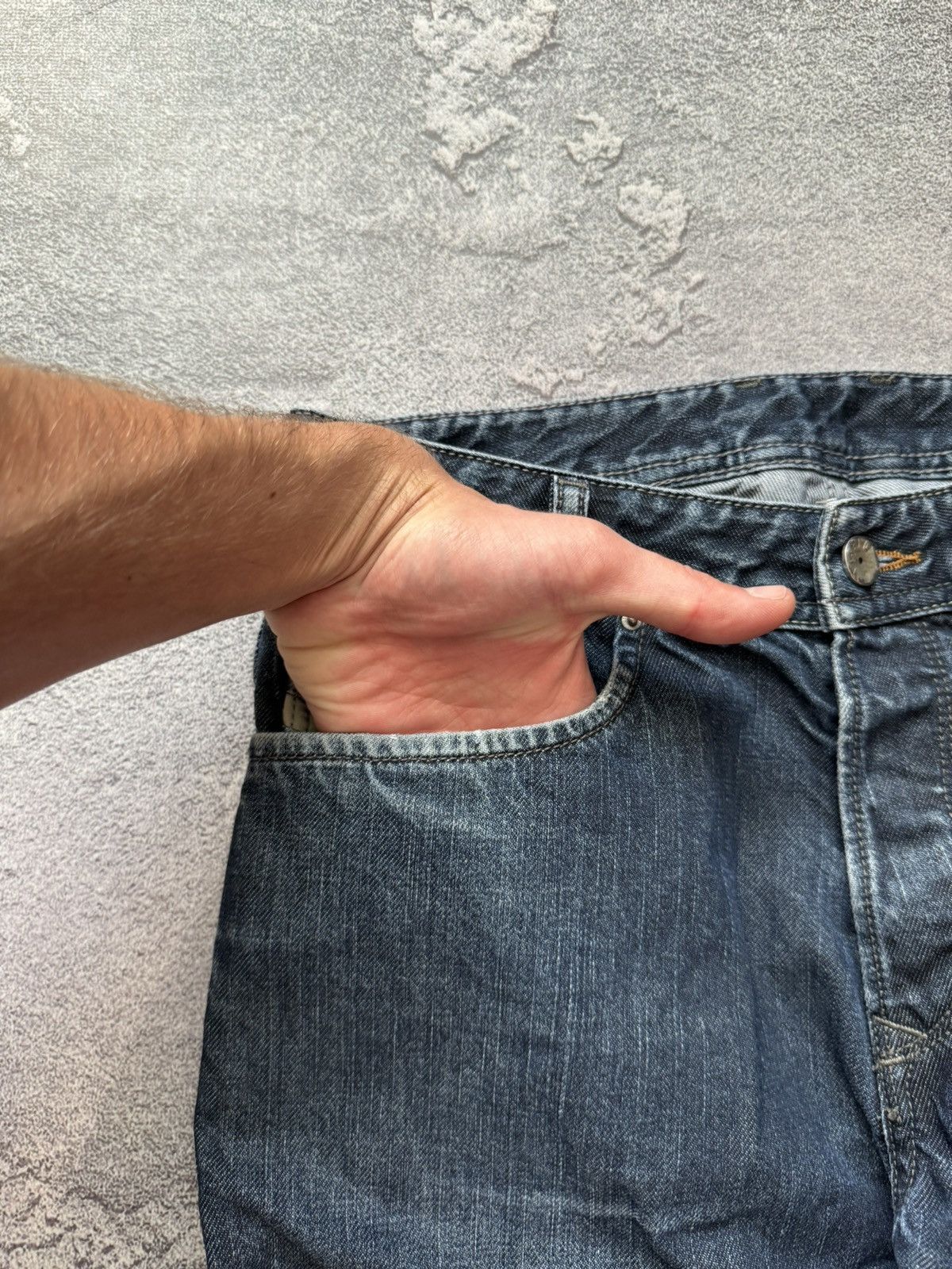 Diesel × Diesel Black Gold Diesel 28/32 POIAK wash 0088z denim pant trouser Jean chino Size US 28 / EU 44 - 13 Thumbnail