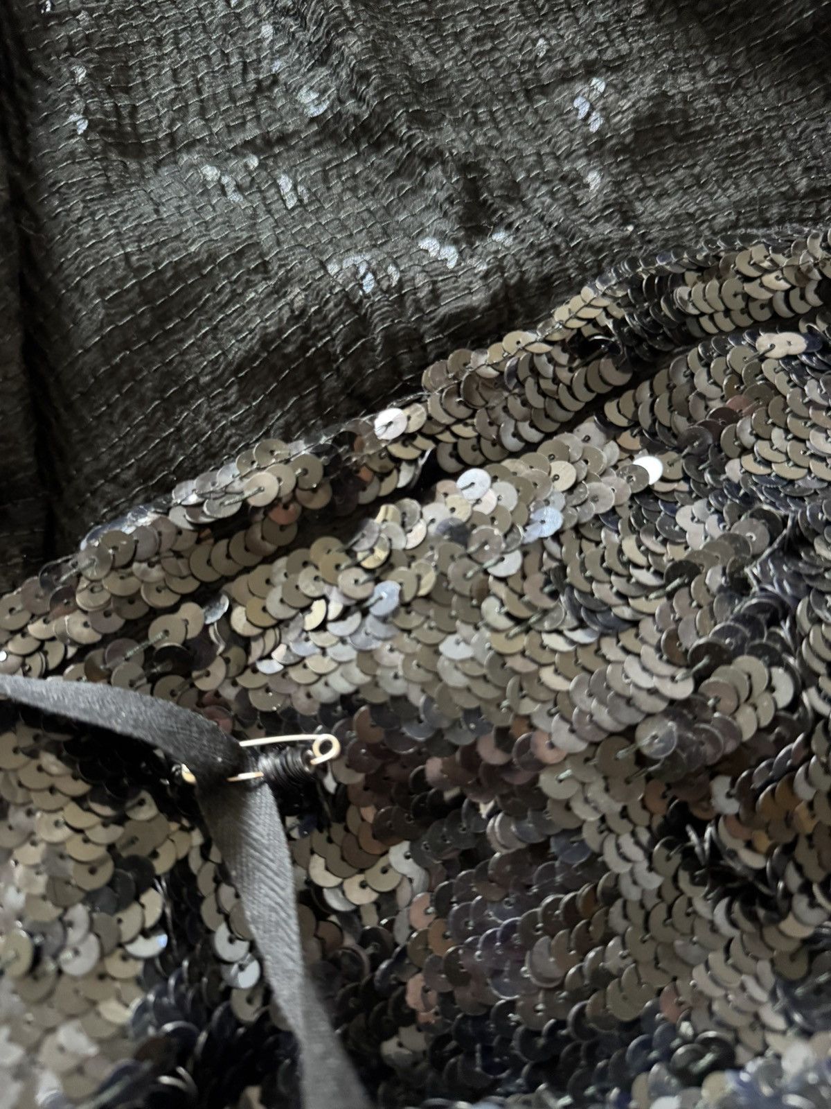 Ann Demeulemeester FW00 Vintage Ann Demeulemeester sequin draped blouse vest Size S / US 4 / IT 40 - 13 Thumbnail