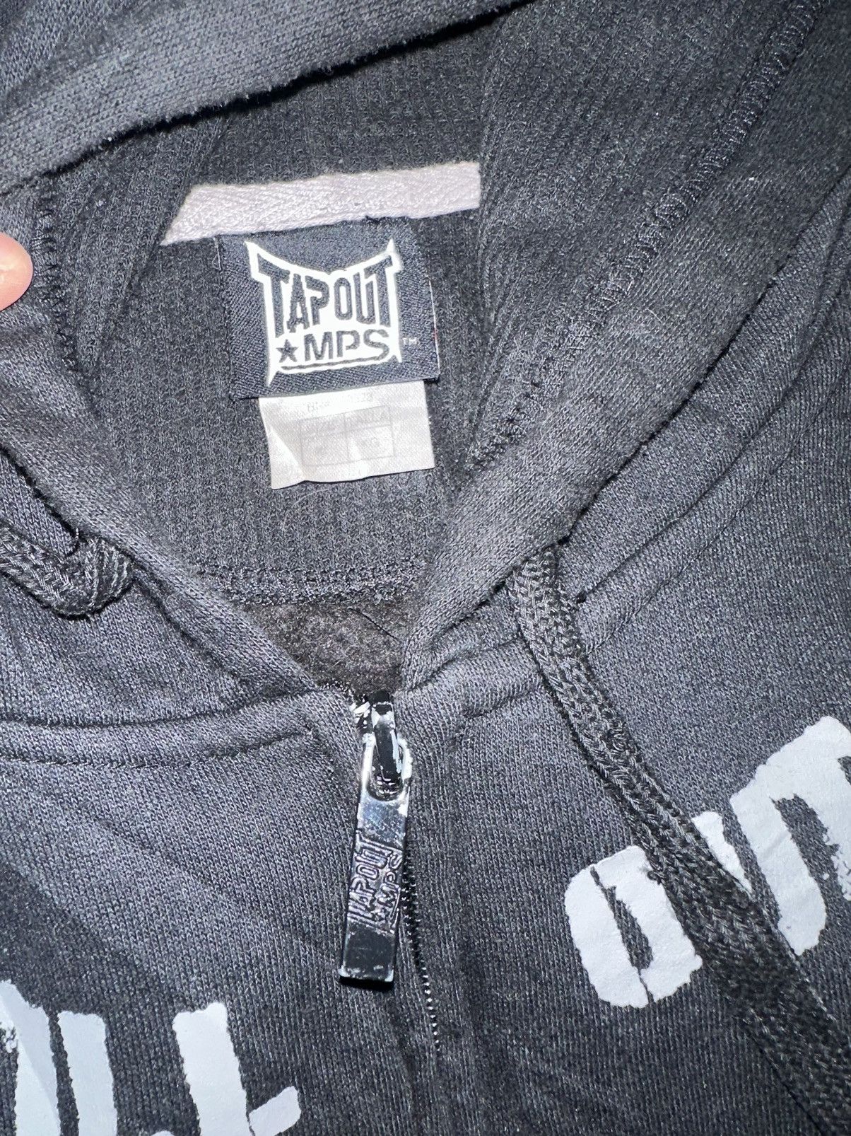 Tapout × Vintage Tapout hoodie Size US XL / EU 56 / 4 - 3 Thumbnail