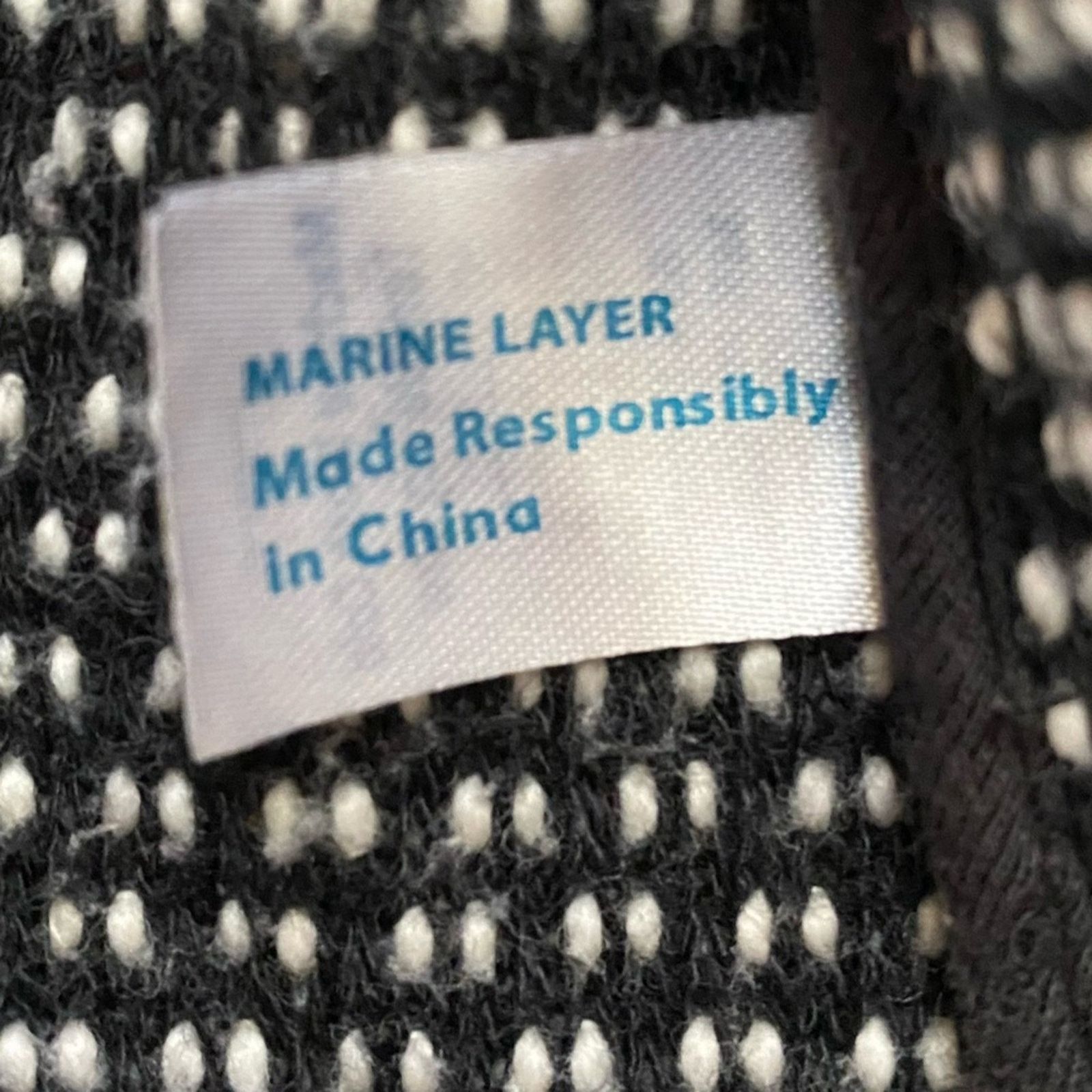 Marine Layer Marine Layer Women’s Birdseye Cardigan XS EUC Size XS / US 0-2 / IT 36-38 - 14 Thumbnail