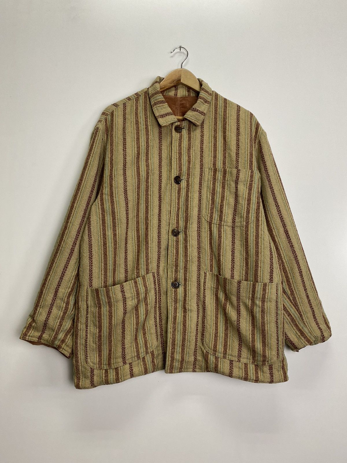 Japanese Brand Vintage Lesvis Baois Reversible jacket Size US XL / EU 56 / 4 - 2 Thumbnail