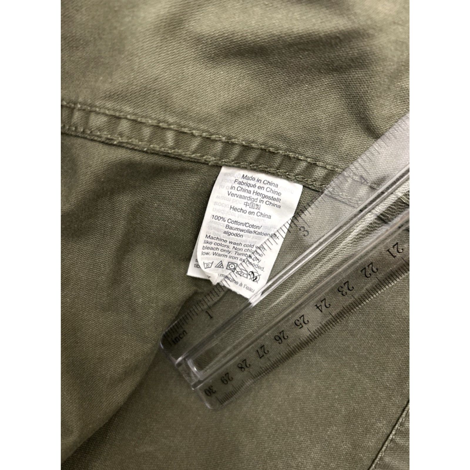 Madewell Madewell Field Jacket Womens S Olive Green Full Zip Military Coat Size S / US 4 / IT 40 - 6 Thumbnail