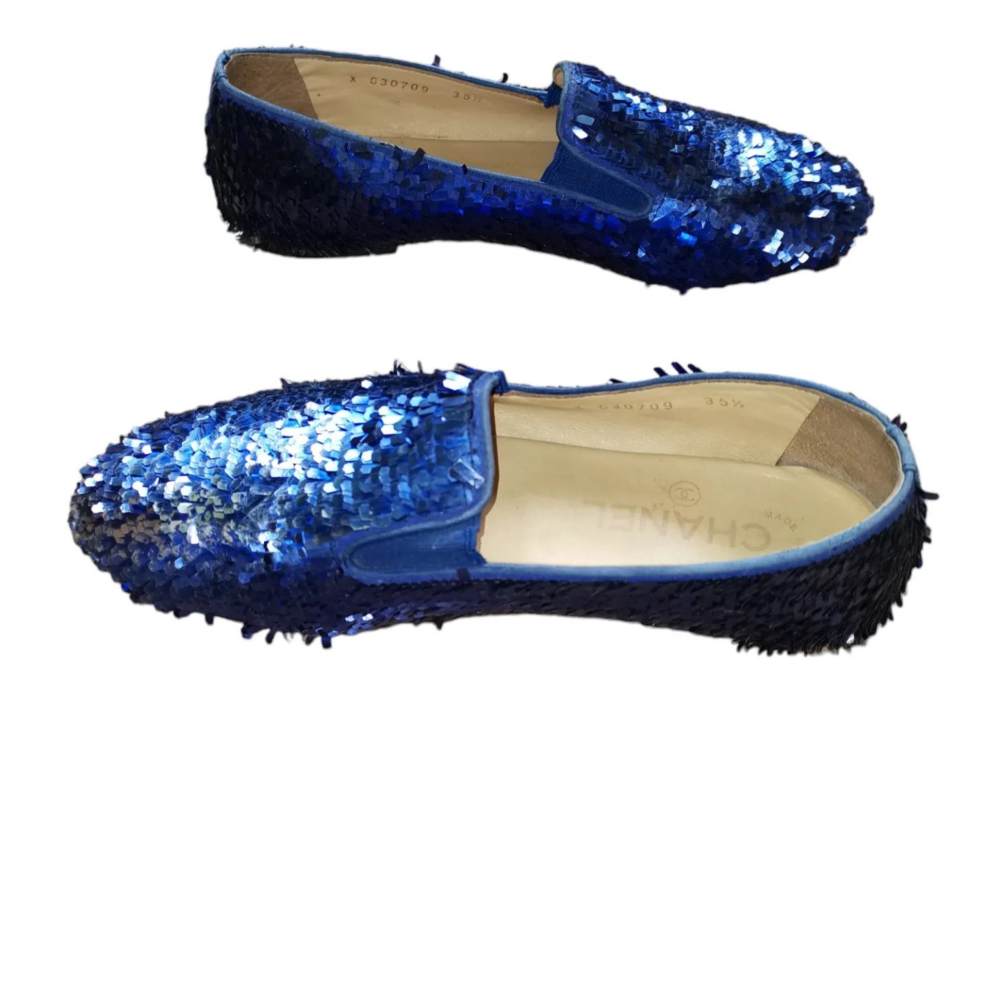 Chanel Chanel sequins flats rare colorway Size US 5.5 / IT 35.5 - 3 Thumbnail