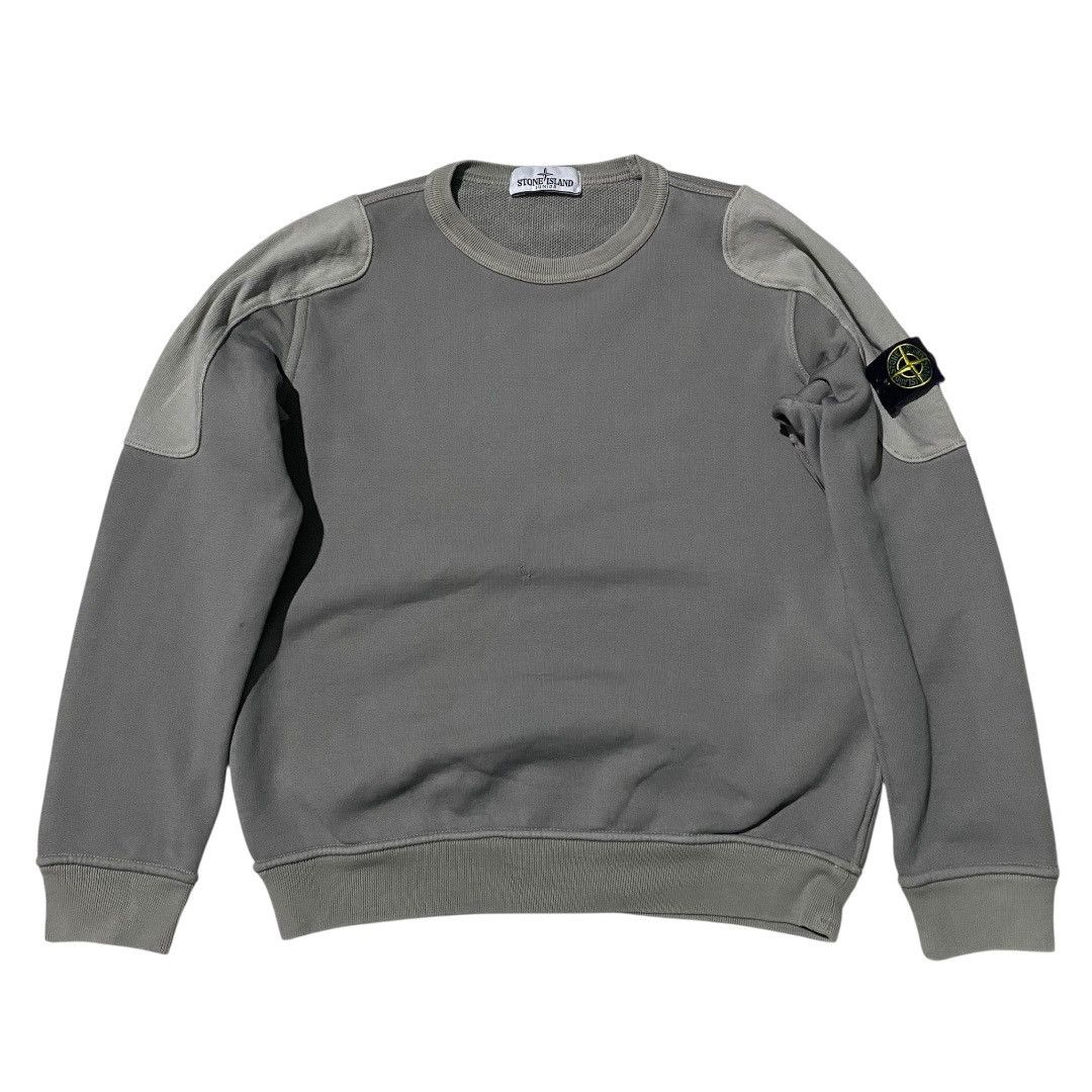 Stone Island Stone island junior patch sweatshirt crewneck Size S / US 4 / IT 40 - 1 Thumbnail