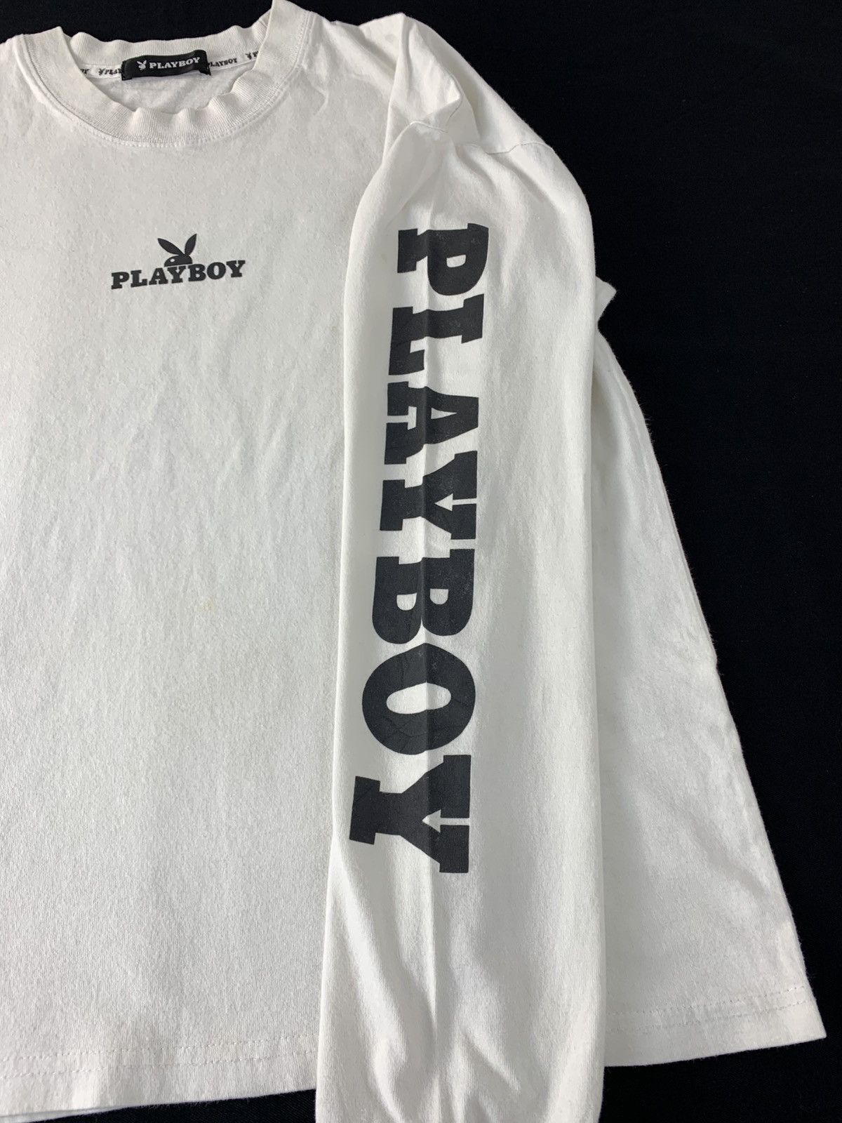 Playboy Playboy Longsleeve Small Big Bunny Logo Printed T shirt Size US M / EU 48-50 / 2 - 5 Thumbnail