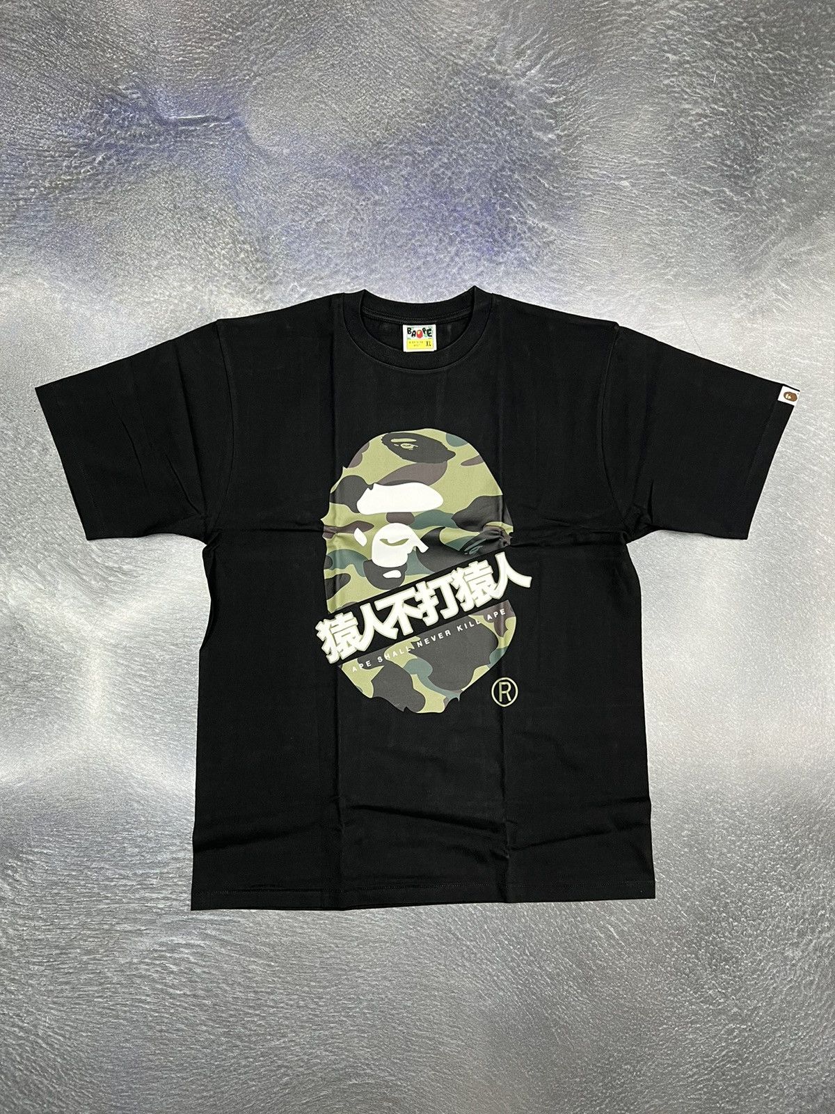 Bape Bape 1st Camo Kanji T-Shirt Size US XL / EU 56 / 4 - 1 Thumbnail