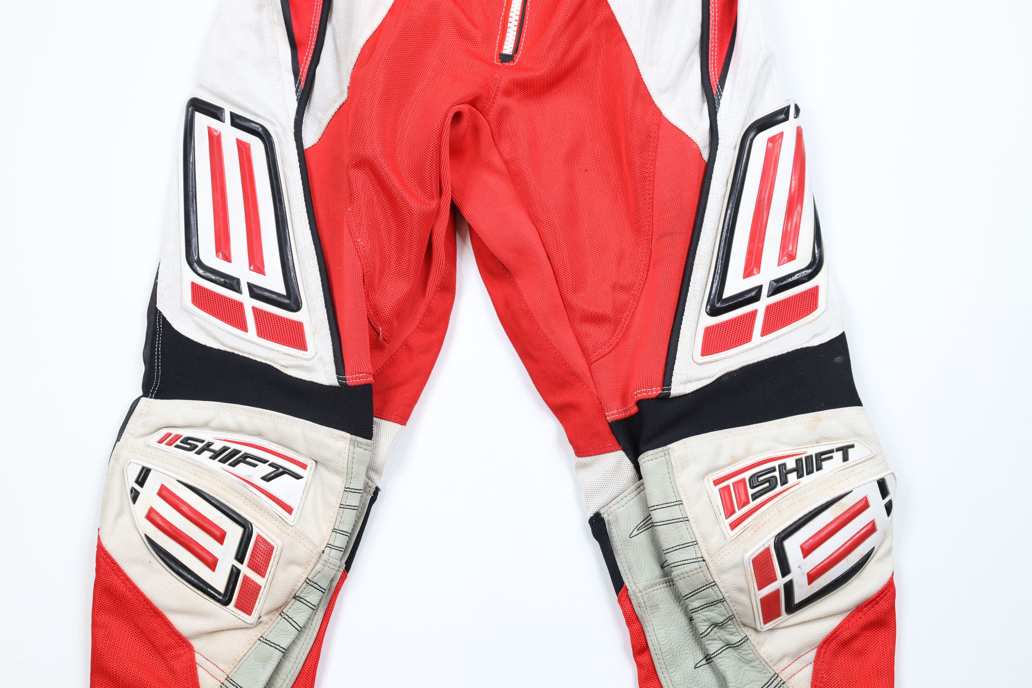 Vintage Vintage Streetwear Padded Motocross Racing Moto Pants Red Size US 32 / EU 48 - 3 Thumbnail