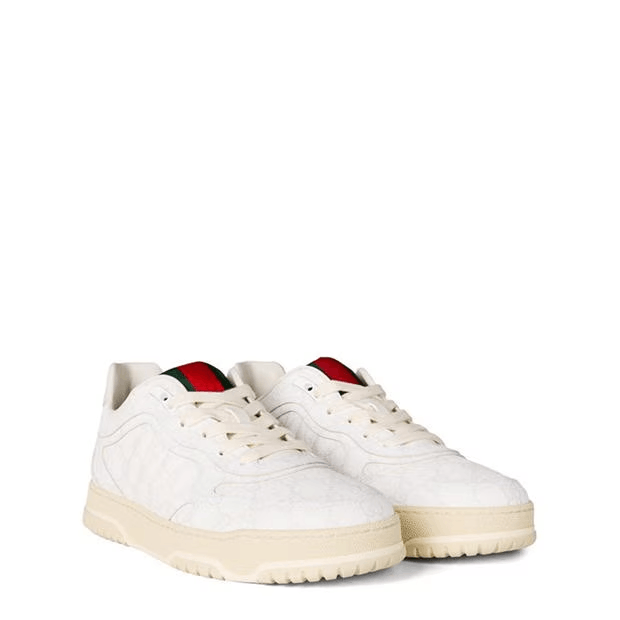 Gucci Re-Web Low-Top Trainers Size US 7 / EU 40 - 3 Thumbnail