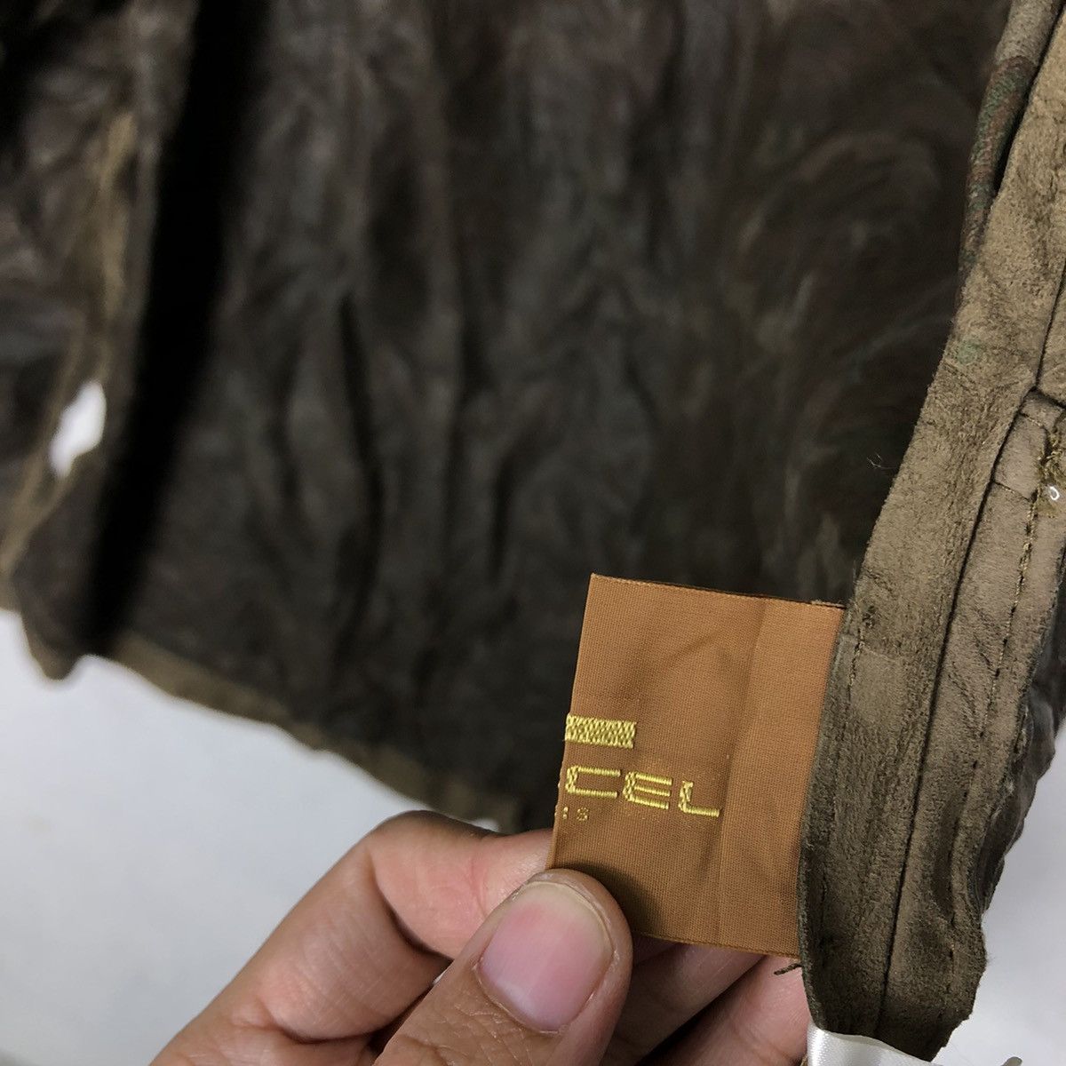 Lancel 🔥Rich Brown - Long Fly Jacket Genuine Leather Lance Paris Size US M / EU 48-50 / 2 - 16 Thumbnail