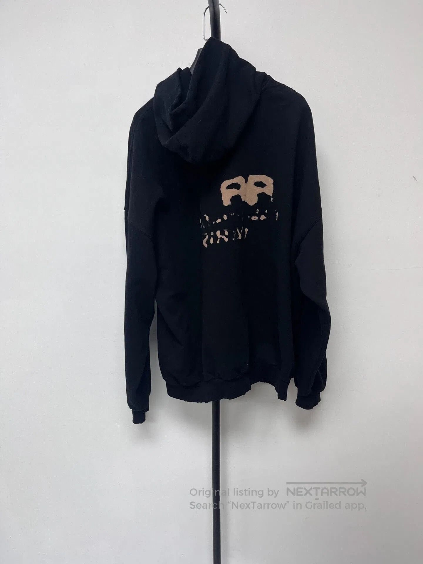 Balenciaga balenciaga logo printed hooded sweatshirt for men. Size US M / EU 48-50 / 2 - 2 Thumbnail