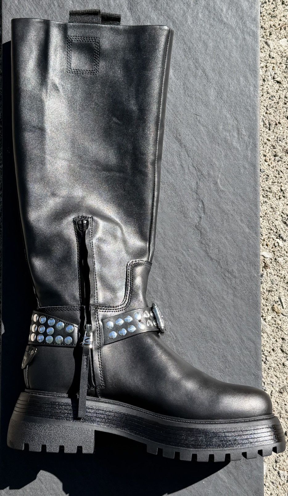 Sam Edelman New no Box Circus NY by Sam Edelman Motorcycle Knee High Size US 6 / IT 36 - 12 Thumbnail
