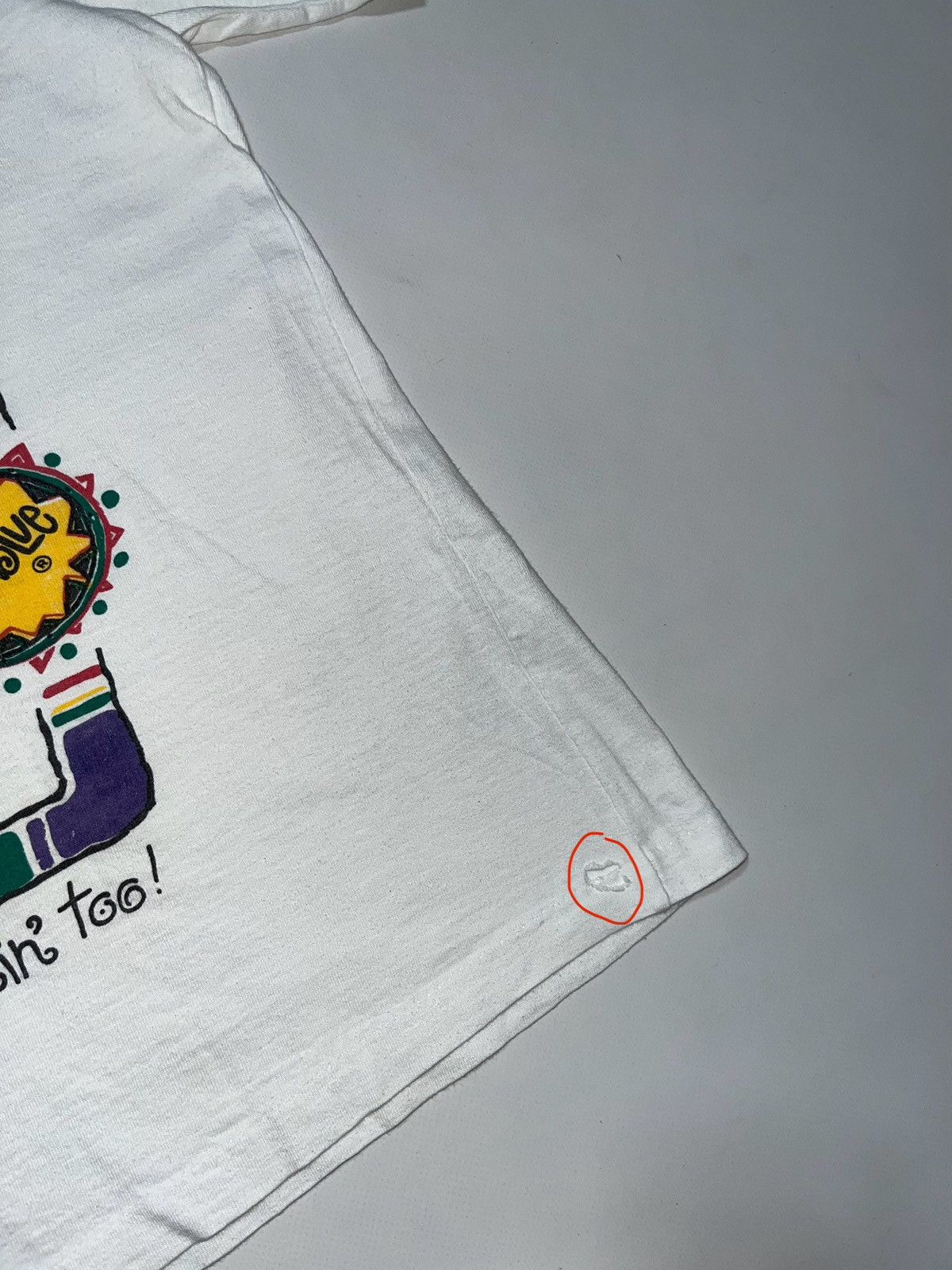 Stussy vtg single stitch boxy cropped irie blue graphic tee Size US L / EU 52-54 / 3 - 8 Thumbnail